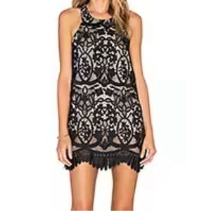 Lovers and Friends x Revolve - Caspian Shift Dress, Color: Black, Size: XS